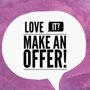 Taking offers! Bundle for best deals!🖤🖤🖤